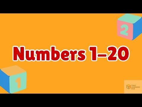 Learn Numbers 1 to 20 for Kids | Counting 1–20 | Toddler Learning Video