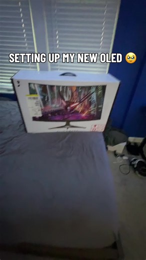 Setting up my new OLED monitor