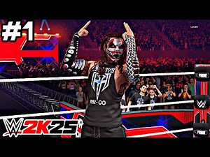 WWE 2K25 JEFF HARDY Career Mode #1 - ROYAL RUMBLE!