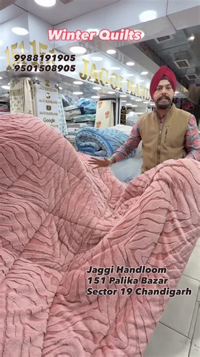 Jaggi Handloom - Luxury Bedding for Every Home on Instagram: "❄️ Snuggle Up in Style! Warm Winter Quilts are Here! 🛌 Get ready for the coziest winter ever with our Full Warm Winter Quilts! Wrap yourself in pure luxury with these amazingly soft and comfortable quilts. Perfect for keeping you warm and cozy all season long. ✨ Available in 5 stunning colors! Find the perfect shade to match your room aesthetic. 📍 Exclusively Available At: Jaggi Handloom 151 Palika Bazar, Sector 19, Chandigarh 📞 Fo