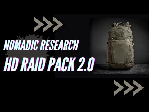 Nomadic Research Raid Pack HD 2.0 Review