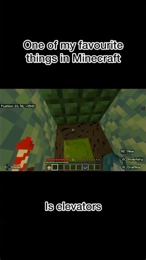 I love slime block elevators😩