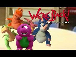 Barney Doll Wink Homemade (We're Back! A Dinosaur's Story edition) 🦖🦕💙🩷🧡💚✨