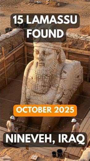 15 Ancient Guardians Found Buried in Iraq