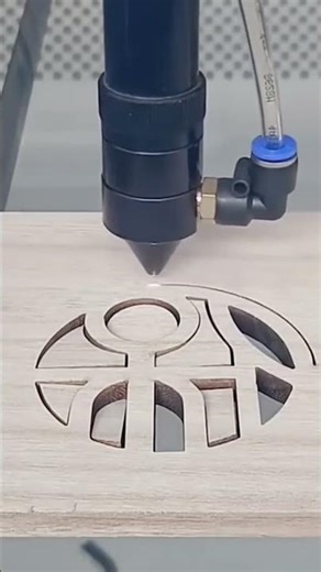 Amazing Sample CNC Co2 Wood Cutting | Robotech CNC