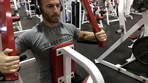 Most gyms have this Hammer Strength machine so this tip can be useful for most of you guys. When using this machine, grab it on the outside rails and keep your forearms pressed against the handles. Try to keep your forearms from coming off the entire set. It's a small movement but you will really feel the Lats engage. Also, as you pull back, bring the chest up and squeeze. I swear you will get the best burn of your weight lifting career... well, maybe but I promise it will be on 🔥🔥 ➖➖➖➖➖➖➖➖➖➖ 