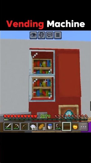 How to Build a WORKING Vending Machine in Minecraft! 😮