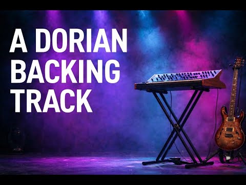 A Dorian Guitar Backing Track | Smooth Funk Groove at 90 BPM for Jamming