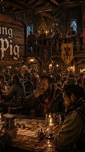 The Exploding Pig Tavern | Medieval DnD/RPG Ambience