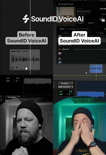 Transform your voice into any sound you imagine. With studio-grade SoundID VoiceAI presets, #producers can flip #vocals into instruments, craft unique textures, or layer harmonies - all without leaving the #DAW 🔥 #vocalproduction #musicproduction #aitools #creators
