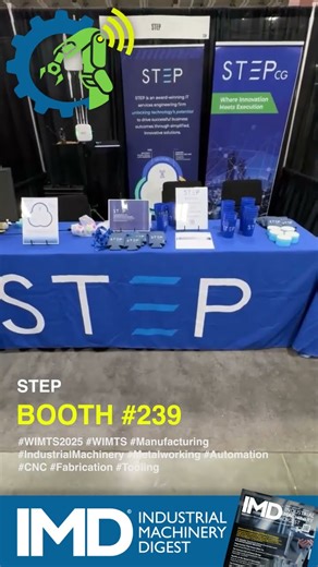 STEP CG | Smart Network and IT Solutions for Industry at WIMTS 2025 #shorts