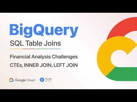 BigQuery SQL Table Joins with Financial Analysis Challenges | CTEs, INNER JOIN, LEFT JOIN