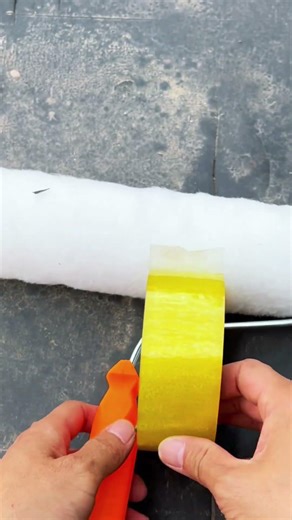 Apply the tape using a paint roller #shorts