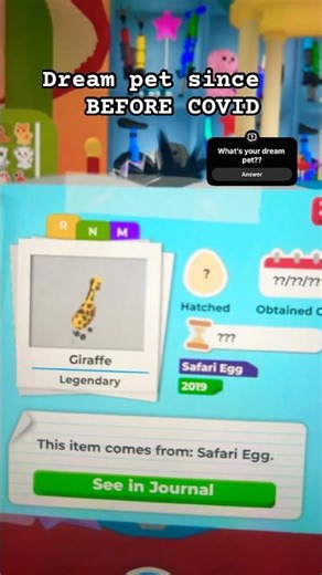What’s Your DREAM PET!!?? #roblox #adoptme #dreampet #viralroblox #adoptmeroblox #adoptmepets #wfl