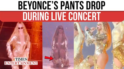 Beyonce Turns Wardrobe Slip Into Iconic Moment