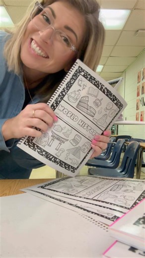 DIY notebooks for 75 students every semester. Worth it #teacherlife