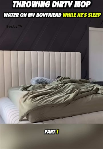 Prank: Throwing Dirty Mop Water on My Boyfriend
