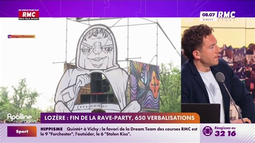 Lozère: 652 personnes ont été verbalisées après le démantèlement de la rave-party par les autorités