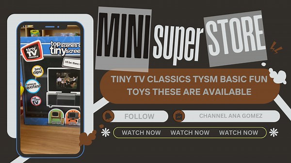 Tiny Tv Classics tysm basic fun toys these are available