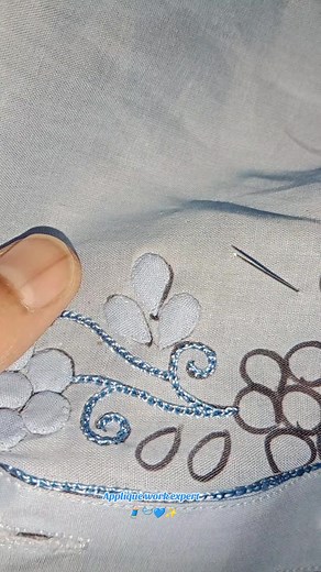 Beautiful Embossed Applique Flower Design Tutorial