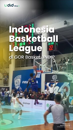 Exciting Basketball Action at GOR UNDIP