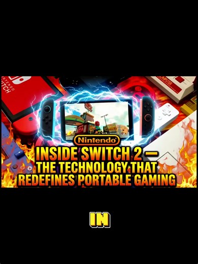 How Nintendo Revolutionized Gaming with the Switch 2 🔥Watch the full video here https://youtu.be/J7r98k9ajuc Experience the complete story of the Nintendo Switch 2 — from its origins, to the technology powering it, to the groundbreaking features that redefine portable gaming. This Video explores the rise of Nintendo’s next‑generation hybrid console, including its custom NVIDIA Ampere chipset, DLSS capabilities, ray tracing performance, new 120Hz HDR display, redesigned Joy‑Cons, real‑world game