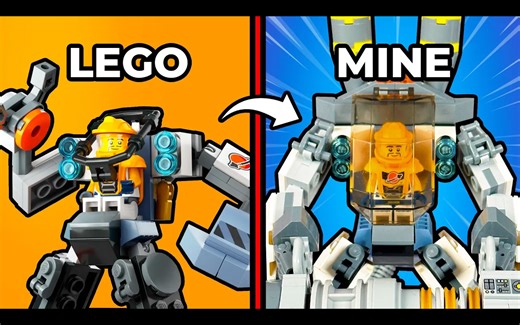 [中配]升级乐高太空机甲！我的改造之旅 - Firebird Bricks