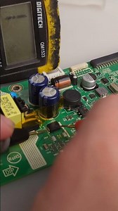 This monitor wouldn't power on, but why???? FIXED