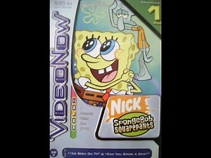 Opening/Closing to SpongeBob SquarePants: As Seen on TV/Can You Spare a Dime? 2004 VideoNow PVD
