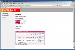 PHPMaker - Master_Details Navigation