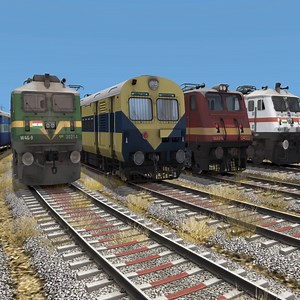 7.8K views · 191 reactions | 5 Line Curved Crossing of Trains at bumpy railroad Tracks | Mr OP Gaming | Facebook