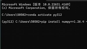 conda环境中python包的安装