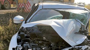 Photos reveal extent of cane train collision