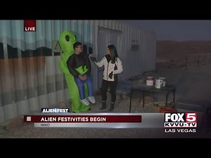 Alien-themed festivities begin around Nevada