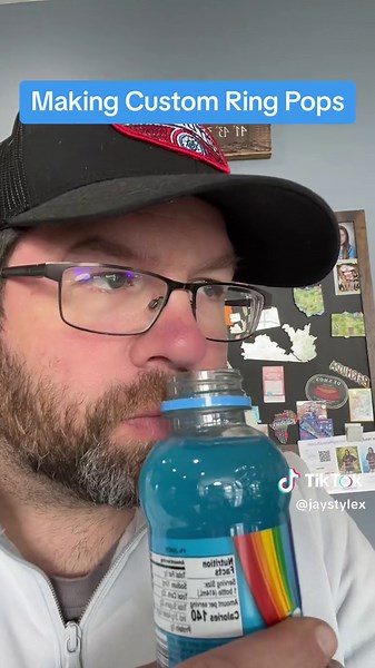 Making Custom Ring Pops at Home