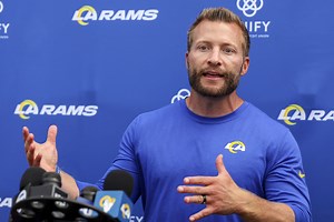 Did Sean McVay play football? Rams HC's college career explored