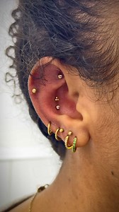 DOUBLE conch piercing done with gold titanium jewellery by @piercedbyamy ✨ It’s not a Piercing unless it’s Underground! BOOK NOW! 📍Watford @undergroundtattoos Link in bio! Walk-ins available ⠀ #conchpiercing #conchpiercings #earpiercing #earpiercings #earpiercingideas #piercing #piercingideas #londonpiercer #londonpiercing #watford #conch #piercer #pierced #piercings #doubleconch | Underground Tattoos Watford