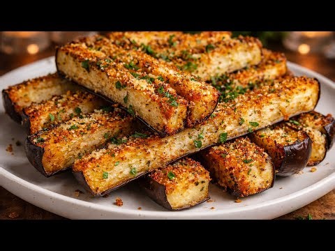 Eggplant you'll love! Eggplant recipe! Crispy eggplants!