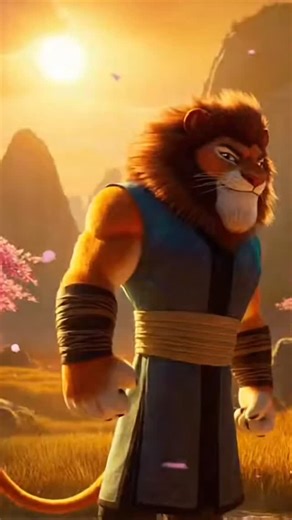 🧑🏿 KARTHIK 🎮 MOSHE 🧔🏻 on Instagram: "Kungfu lion panda animation Pixar Disney hulu Netflix tubitv movie trailer 🦁🐼🥋🥷💢🔊 Karthik - Metamorphosis"