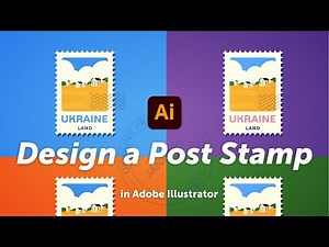 How to Create a Postage Stamp in Adobe Illustrator