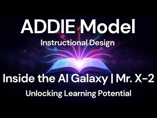 ADDIE Model Explained | Inside the AI Galaxy | Mr. X-2 | Muhammad Naveed Ishaque