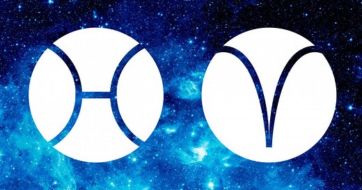 Compatibilité amoureuse Poissons / Bélier