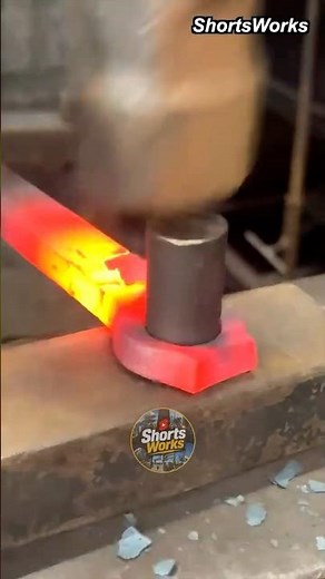 아이볼트 단조 성형 공정! #worker #blacksmith #forging #process