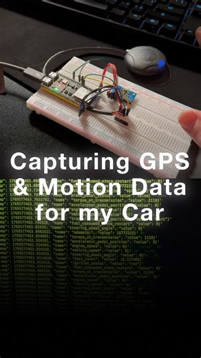GPS IMU Car Tracking Upgrade 🚗📍 Just leveled up my car tracking project by combining real-time GPS positioning with IMU motion data. Now I’m capturing location, speed, direction, and vehicle movement all together for way better accuracy and insight into how the car is actually moving — not just where it is. Follow to see more builds, tests, and behind-the-scenes project stuff. #cars #hacking #tinkering #electronics #sensor | Brenden Vogt