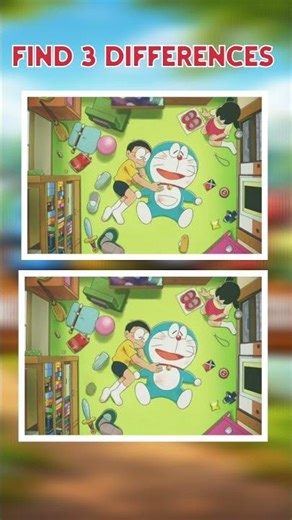 Kya Aap Dhundh Paoge3 Differences?2 “Spot the Differences Challenge! #shorts #difference#puzzlegame