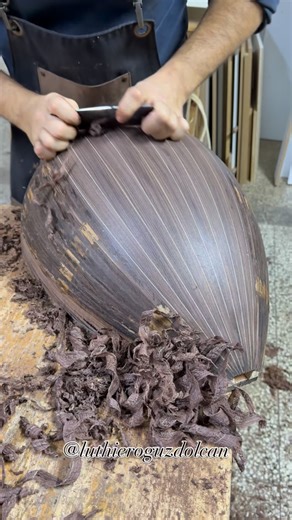 Luthier Oğuz Dolcan on Instagram: "Bowl scraping stage. (Sharp scraper needed) #oudmaking #woodworking #music #lute #oud #maqammusic #arabicmusic #turkishmusic #art #istanbul #turkiye #saudiarabia #qatar #kuwait #uae #french #bahrain #abudhabi #dubai"
