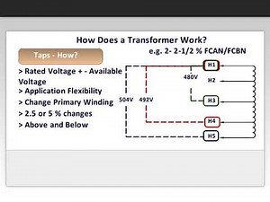 Training To Go Transformer Taps and Windings