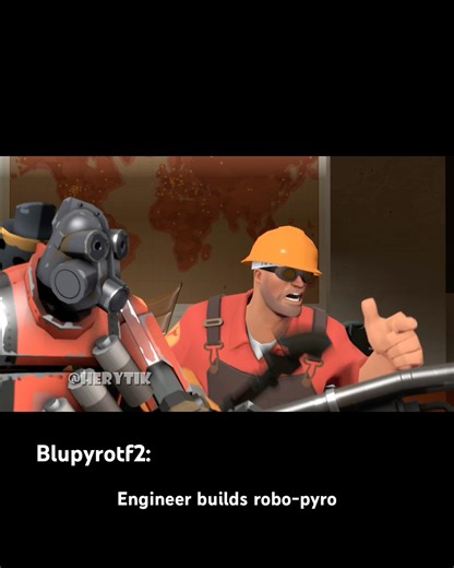 Engi Builds a Robo-Pybro #tf2 #sfm #shorts