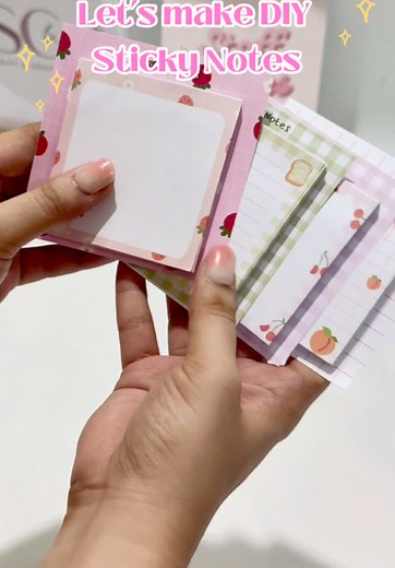 Sharing how I make these cute DIY sticky notes! 💕#DIYStickyNotes #CreativeCrafts #CraftingCommunity #CraftingIdeas #DIYInspiration #StationeryAddict #CraftyCreations #fyp #fy #fypシ