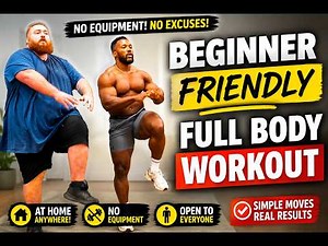 10-Minute Beginner Full Body Workout (No Equipment Needed!)